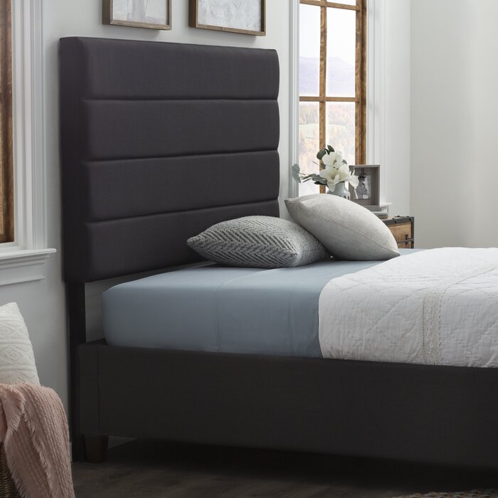 Esters Horizontal Channel Upholstered Headboard, Full (Headboard Only)