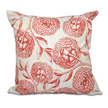Load image into Gallery viewer, 18&quot; x 18&quot; Coral Esther Outdoor Square Pillow Cover &amp; Insert  (Set of 2) 542ND
