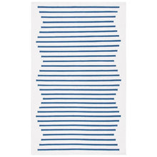 Load image into Gallery viewer, Estruch Handmade Flatweave Cotton Blue/Gray Rug 5 x 8
