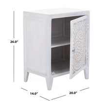 Load image into Gallery viewer, White Wash Etherson 26&#39;&#39; Tall Nightstand
