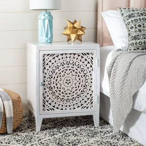 White Wash Etherson 26'' Tall Nightstand