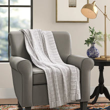 Load image into Gallery viewer, White Etom Throw
