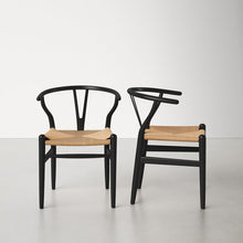 Load image into Gallery viewer, 28.75&#39;&#39; H X 22.5&#39;&#39; W X 21.25&#39;&#39; D Etta Wishbone Side Chair (Set of 2)

