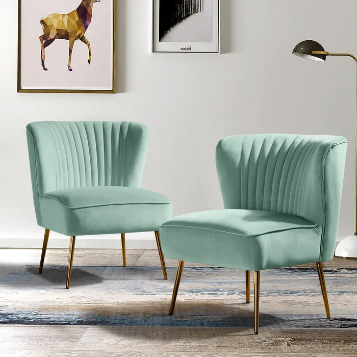 Euclid 26'' Wide Tufted Side Chair