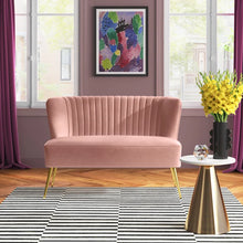 Load image into Gallery viewer, Euclid 47&#39;&#39; Velvet Armless Loveseat
