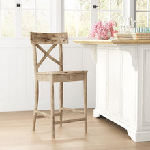 Load image into Gallery viewer, Eugley Solid Wood Counter Stool (24" Seat Height)
