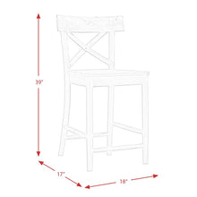 Load image into Gallery viewer, Eugley Solid Wood Counter Stool
