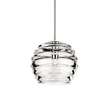 Load image into Gallery viewer, Chrome European 1 - Light Single Globe Pendant Chrome/Clear #839HW

