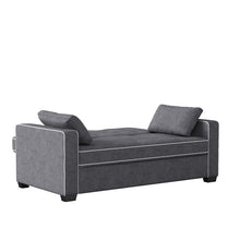 Load image into Gallery viewer, Evan 66.5&quot; Wide Square Arm Convertible Sofa SB2145
