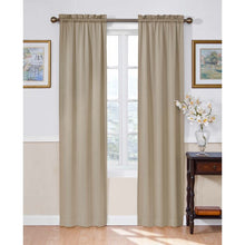 Load image into Gallery viewer, Evangelina Solid Room Darkening Rod Pocket Single Curtain Panel (set of 2) 168ms
