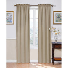 Load image into Gallery viewer, Evangelina Solid Room Darkening Rod Pocket Single Curtain Panel GL115
