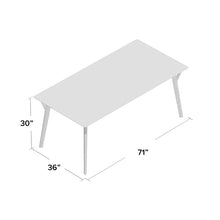 Load image into Gallery viewer, Walnut Evanston Dining Table
