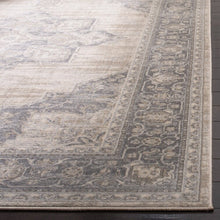 Load image into Gallery viewer, Evart Oriental Area Rug in Cream/Gray, Runner 2&#39; x 12&#39;

