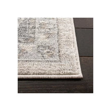 Load image into Gallery viewer, Evart Oriental Area Rug in Cream/Gray, Rectangle 2&#39; x 6&#39;
