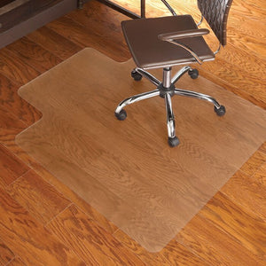 36" W x 48" D EverLife Hard Floor Straight Standard lip Chair Mat (SB954)