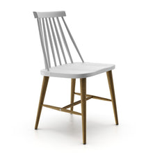 Load image into Gallery viewer, White Everby Slat Back Side Chair (Set of 2) 7097RR
