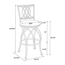 Load image into Gallery viewer, Everette Swivel Counter Stool
