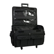 Load image into Gallery viewer, Everything Mary Collapsible Carrying Deluxe Rolling Sewing Tote #921HW
