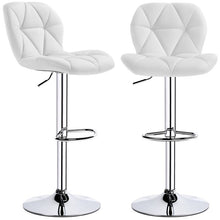 Load image into Gallery viewer, Evonne Swivel Adjustable Height Bar Stool
