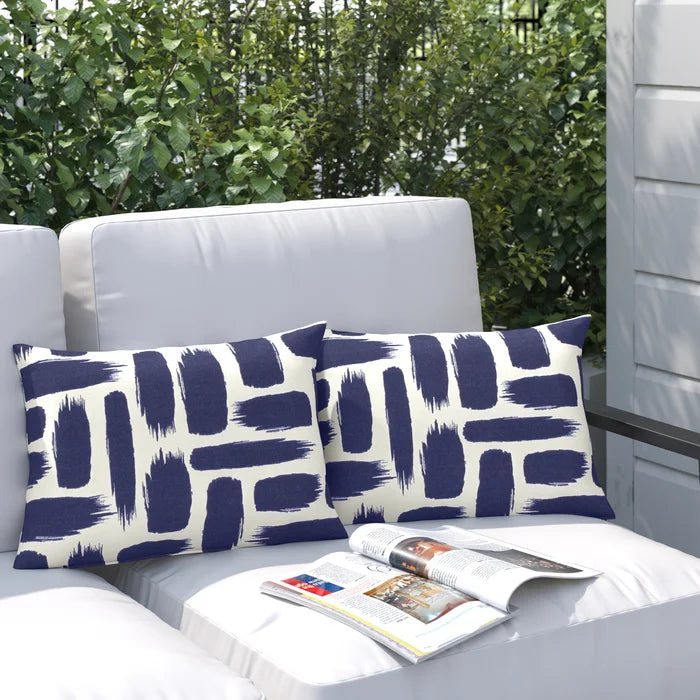 Exley Outdoor Rectangular Pillow Cover & Insert, 12
