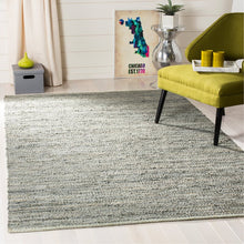 Load image into Gallery viewer, Exley Striped Handmade Flatweave Gray Area Rug 2769AH
