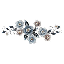 Load image into Gallery viewer, Exploding Flowers Mixed Media Wall Décor
