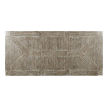 Load image into Gallery viewer, Extendable Solid Wood Dining Table Gray Natural
