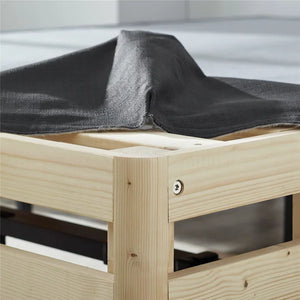 Extra-Long Twin 8'' queen Wood Box Spring Foundation