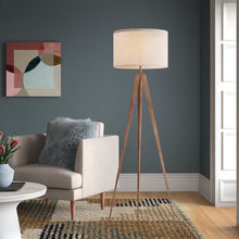 Load image into Gallery viewer, Ezra 61&quot; Tripod Floor Lamp
