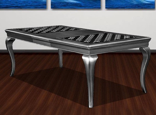 Furniture Of America Amina Gray 84 Inch Dining Table MRM2589