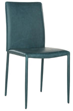 Load image into Gallery viewer, Karna Bonded Leather Dining Chair in Antique Teal (2-Pack) #986HW
