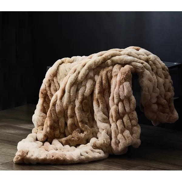 Fabian Faux Fur Throw