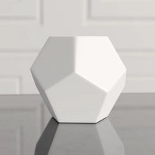 Load image into Gallery viewer, Faceted Handmade Ceramic Table Vase Jar,  8&quot; H x 10&quot; W x 10&quot; D
