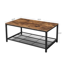 Load image into Gallery viewer, Faedo 4 Legs Coffee Table with Storage
