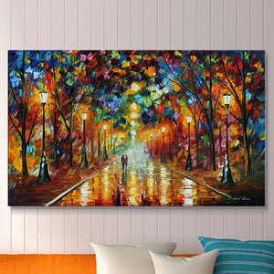 24" H x 40" W x 1" D Farewell To Anger by Leonid Afremov - Wrapped Canvas Print