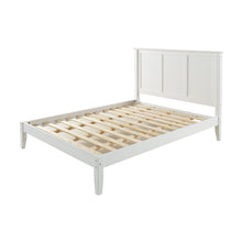 Load image into Gallery viewer, Queen White Faringdon Solid Wood Bed - 2 Boxes
