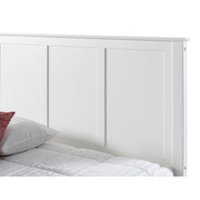Load image into Gallery viewer, Queen White Faringdon Solid Wood Bed - 2 Boxes
