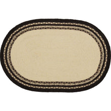 Load image into Gallery viewer, Beige/Asphalt/Grey Taupe Farmhouse Flooring Stenciled Indoor Only Door Mat GL1072

