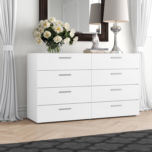 32.17'' H x 55.12'' W x 16.79 Farnhill 8 Drawer Dresser