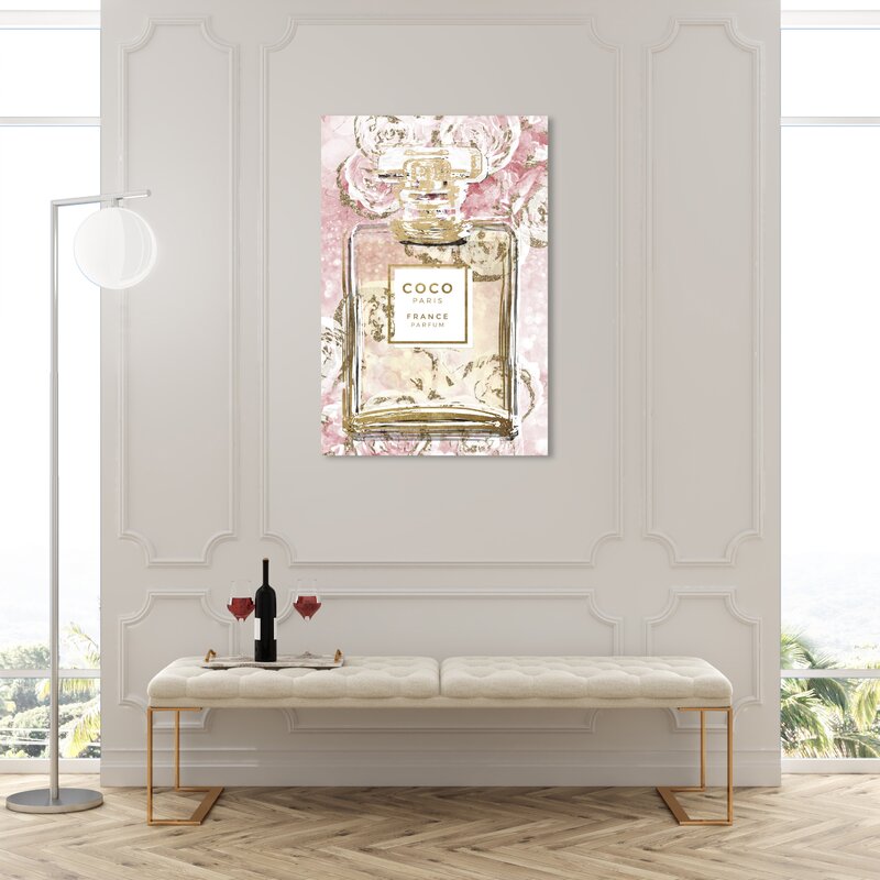 Fashion And Glam Floral French Perfume Perfumes - Print MRM3694