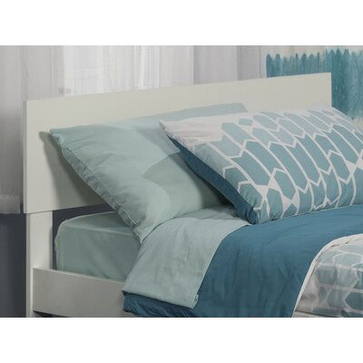 QUEEN Fatuberlio Panel Headboard - White - 436CE