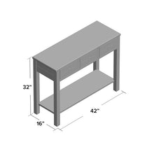 Load image into Gallery viewer, Philbrick Antique Console Table #1840HW
