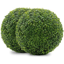 Load image into Gallery viewer, Faux Boxwood Plant, 9.84&quot; H x 9.84&quot; W x 9.84&quot; D (Set of 2)
