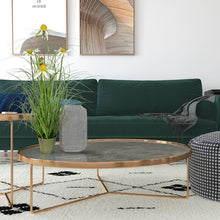 Load image into Gallery viewer, 24&quot; H x 10&quot; W x 10&quot; D Faux Grass in Metal Pot
