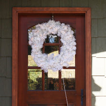 Load image into Gallery viewer, Faux Lighted Pine 24&#39;&#39; Wreath

