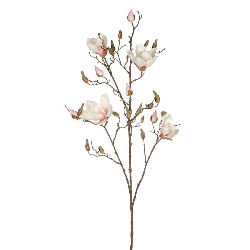 Faux Magnolia Stems (Set of 3) 465AH