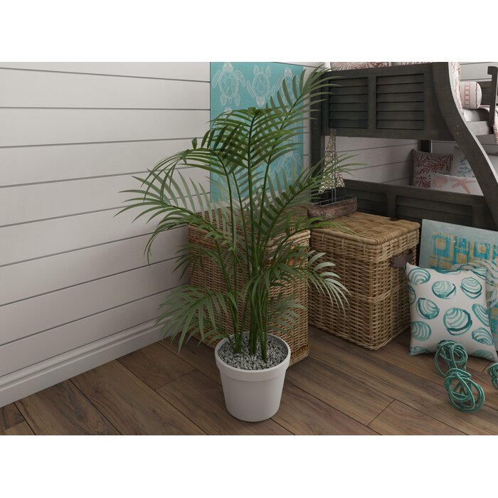 Faux Palm Tree in Pot, 60