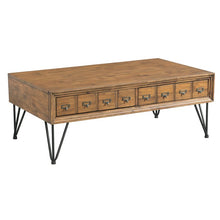 Load image into Gallery viewer, Faviola 4 Legs Coffee Table, 18&#39;&#39; H X 48&#39;&#39; L X 28&#39;&#39; D
