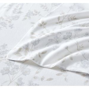 Fawna Floral 100% Cotton Flannel QUEEN Sheet Set 3869RR