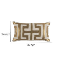 Load image into Gallery viewer, Feathers Lumbar Pillow OG491
